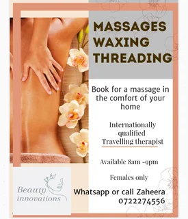 Mobile Massage therapist internationally qualified