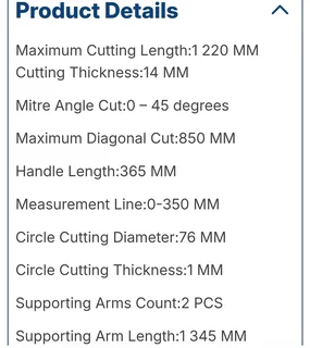 Tile Cutter Only Used 4 days
