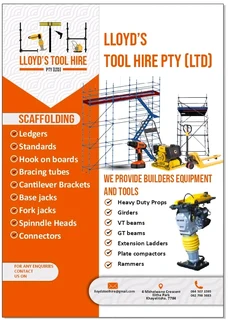Props and Scaffolding for hire