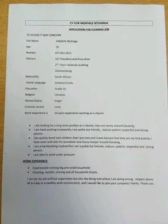 Nany or House worker