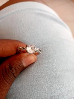 Maissainite engagement ring