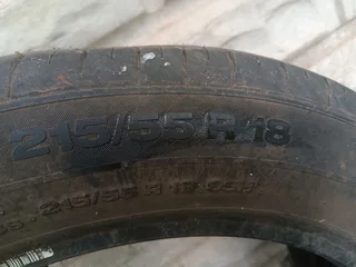 Tyre available