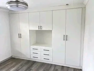 Log Home 11m×8m with 2 Bedrooms, 2 Bathrooms, Open plan Kitchen area, Lounge area and Balcony.