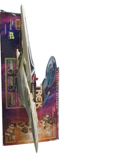 Star Trek Enterprise E model with sound and Jean Luc Picard talking