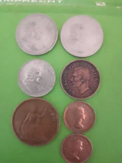 Old South African coins