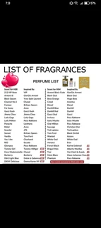 Scented desire perfumes