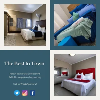 Clean guest rooms at a short term stay