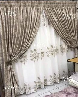 Bedding and curtains