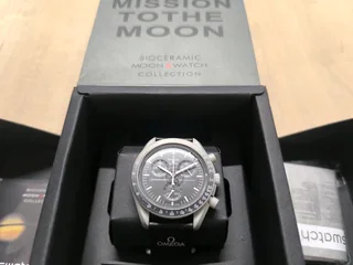 Mens watches -SwatchXOmega -Mission to the Moon edition