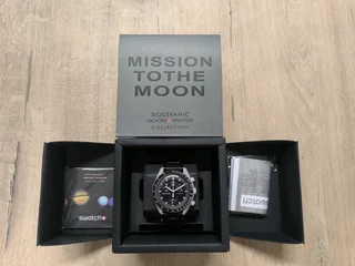 Mens watches -SwatchXOmega -Mission to the Moon edition