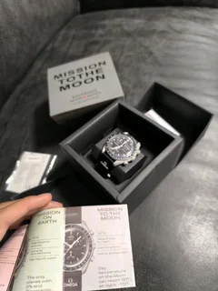 Mens watches -SwatchXOmega -Mission to the Moon edition