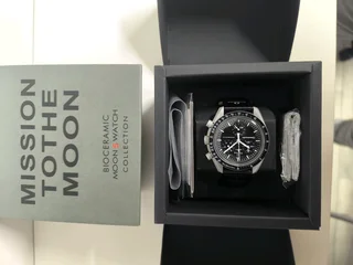 Mens watches -SwatchXOmega -Mission to the Moon edition