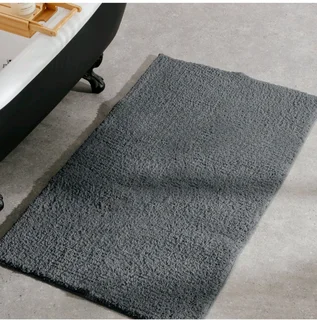 Bath mat grey