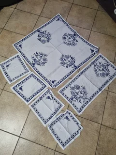 Vintage table cloths etc