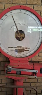 Vintage Avery platform scale.
