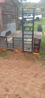 Four wheeler with trailer