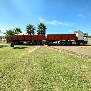 2018 Traillord dropside side tipper superlink 3 bin