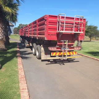 2018 Traillord dropside side tipper superlink 3 bin