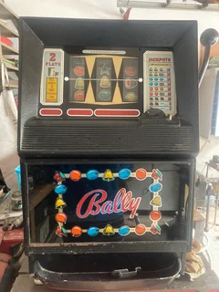 Authentic 1968 Bally Manufacturing Co. electromechanical one-armed bandit slot Machine