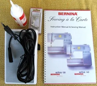 BERNINA 130 Activa High Class Sewing Machine Made in Switzerland as New