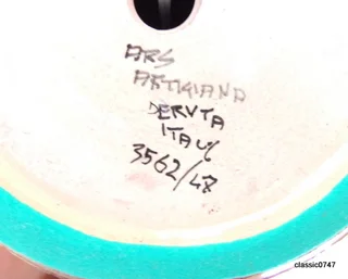 Vintage Art Table lamp from Italy Height 80cm