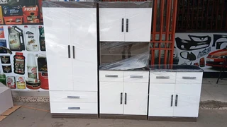 Malemine wood kitchen set