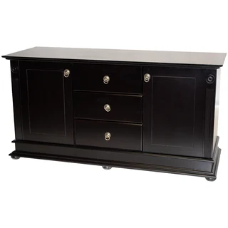 Grandeur   Sideboard 2 Door And 3 Draws Painted Bordeaux 161