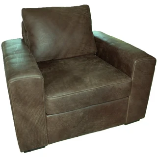 Mod   A/chair Leather Exotic W/brown