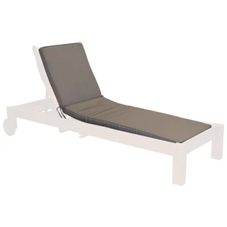 Sun/lounger   Zambezi Cush Delx Grey B1001