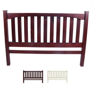 Pine   H/board Queen Mahogany, White Or Oregon