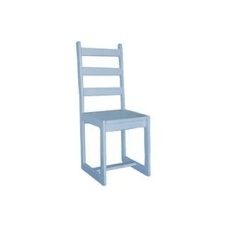Pine   Study Chair Blue