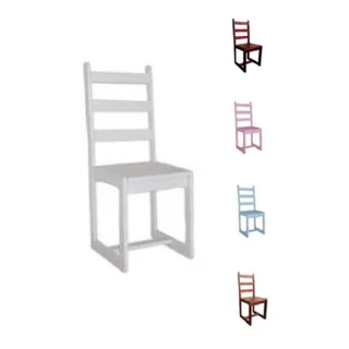 PINE   STUDY CHAIR BLUE