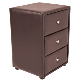 Amelia   Pedestal 3 Drw B/pu Brown Or White