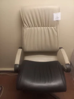 Condor   High Back Chair Pu Cream