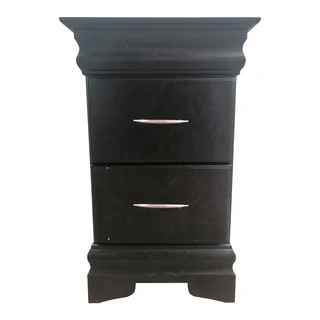 Sleigh 2   Drw Ped Wood Ven Mahog B