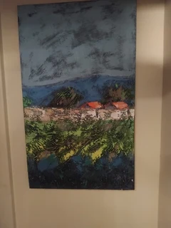 Africa   Painting 10x6 Landscape