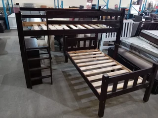 PINE BUNKBED L-SHAPE MAHOGANY B X