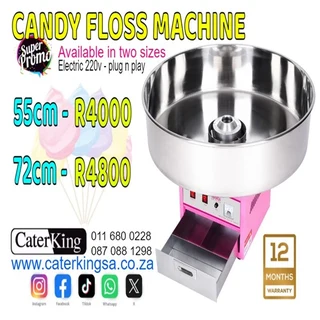 Candy floss machine