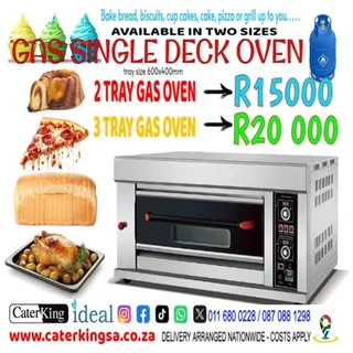 Gas Single Deck Ovens