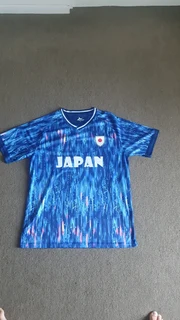 Japanese football jersey