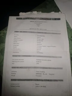 Housekeeping: available