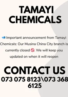 tamayichemicals - Ad posted by amanzimtoti Minerals