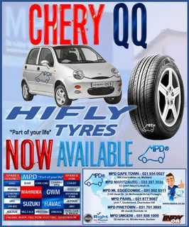 Chery QQ Tyres HiFly