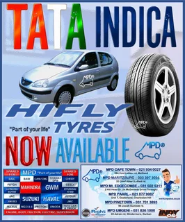 HiFly Tyres for Tata Indica