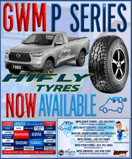 GWM P-Series Tyres