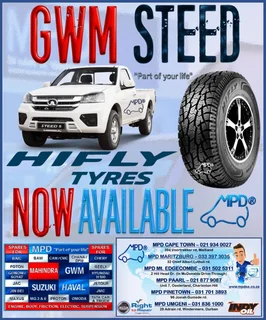 GWM Steed Tyres