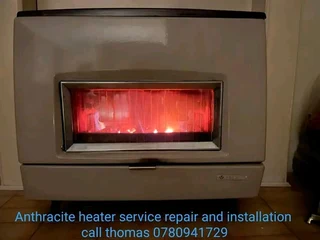 Anthracite heater service repair