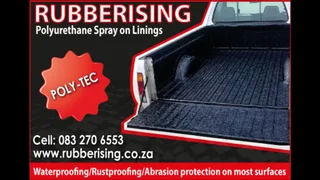 Rubberising equipment
