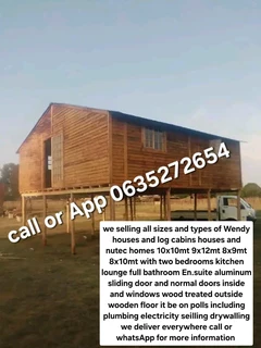 3x6m 4x5m 4x6m log homes for sale