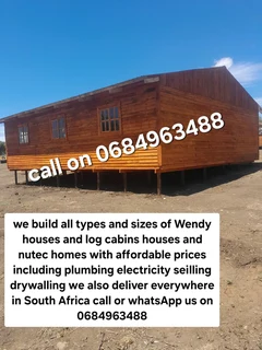 6x6m 6x7m 7x7m log homes project